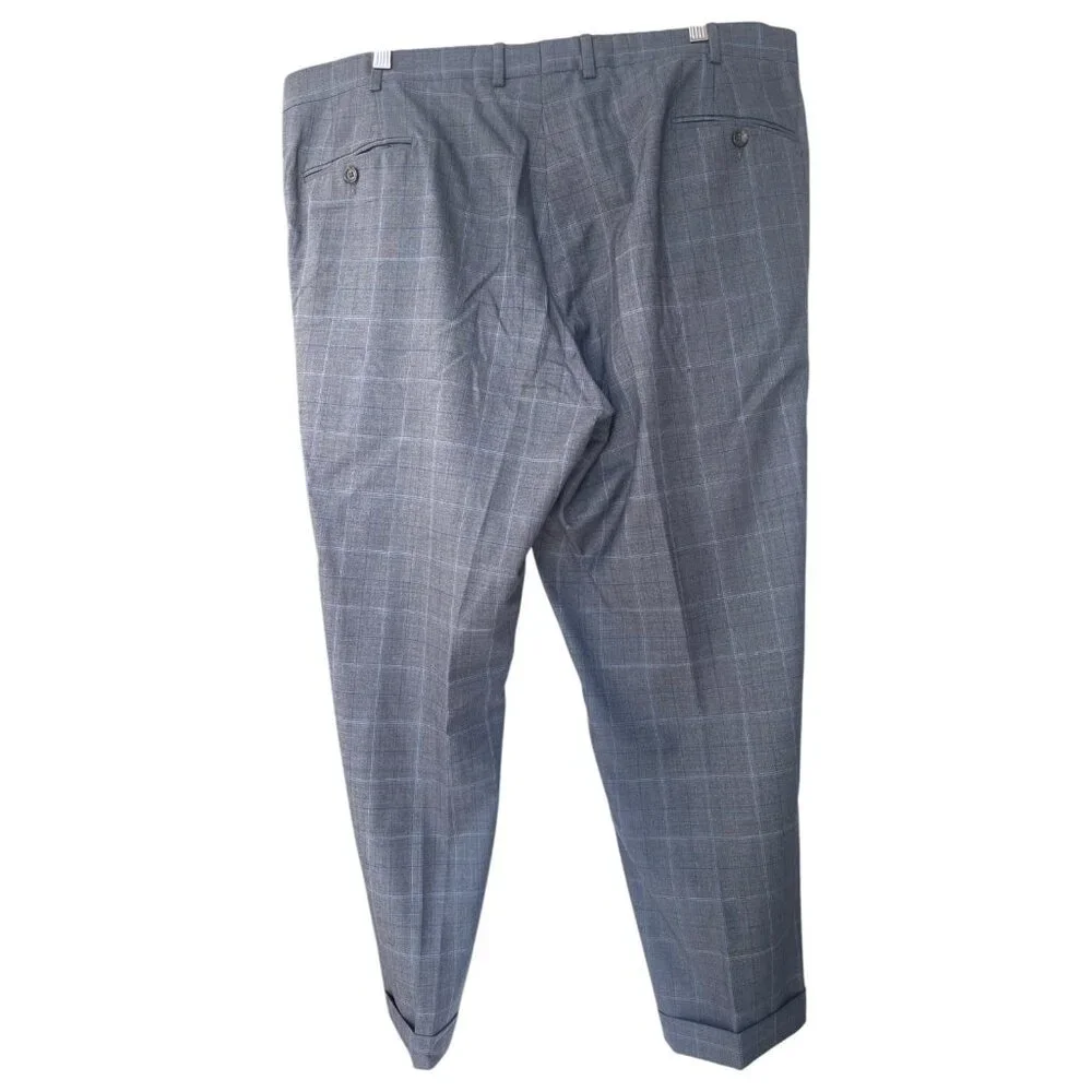 Jack Victor Wool Silk Plead Men's dressy pants size 42R